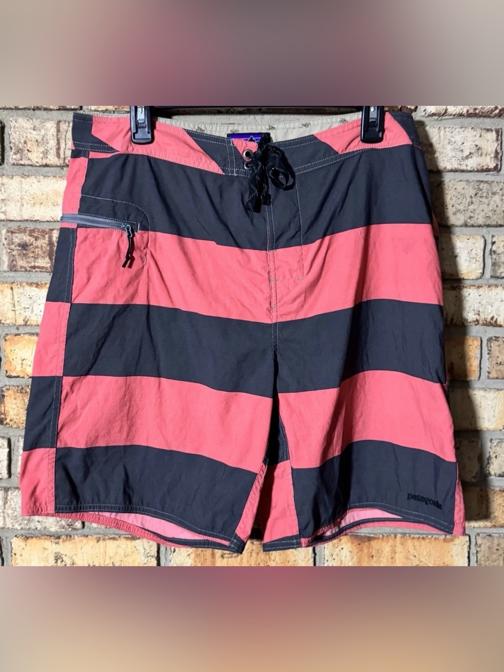 Patagonia Men's  Striped Board Shorts 36